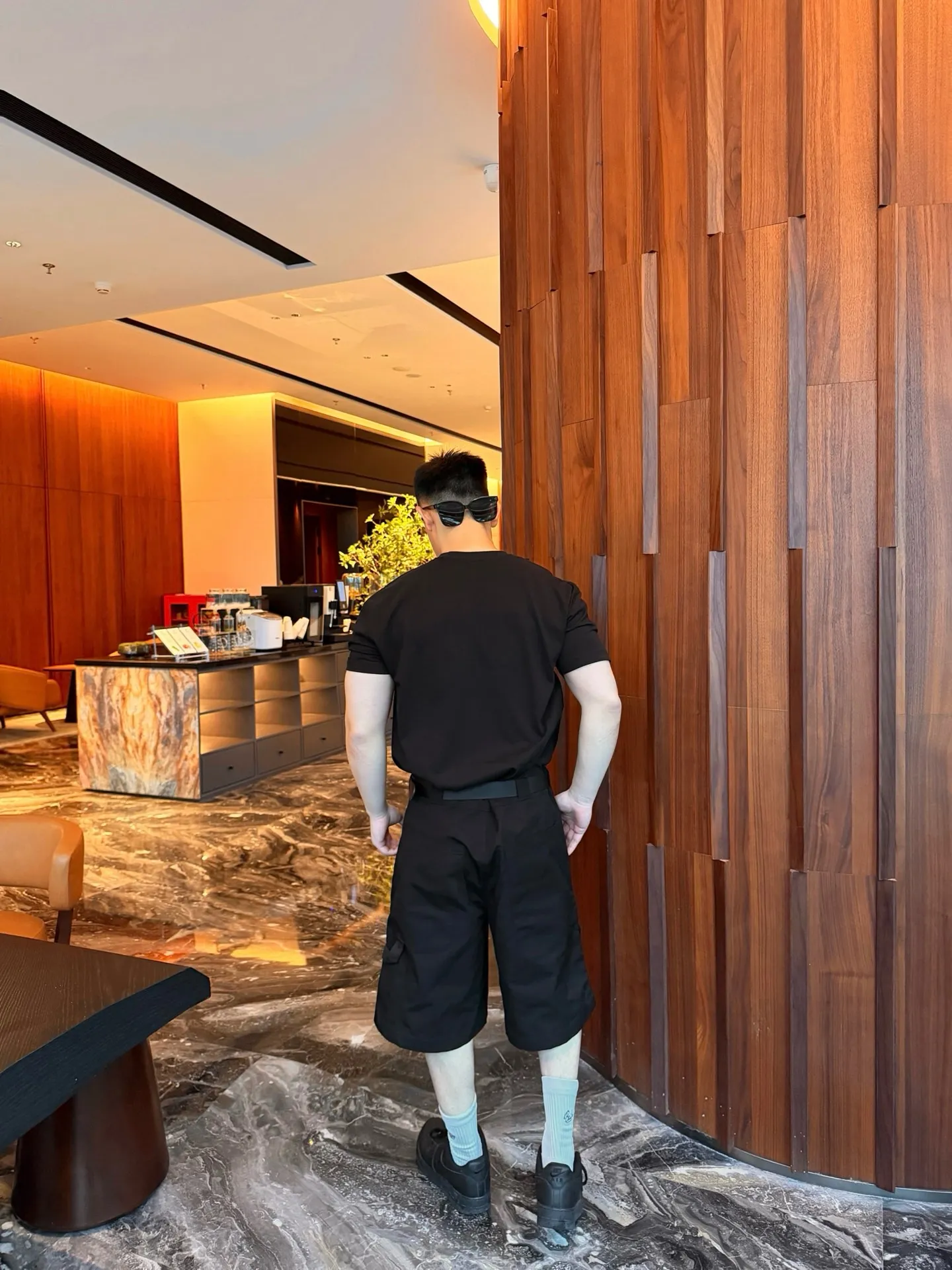Louis Vuitton/Louis Vuitton cotton cargo shorts